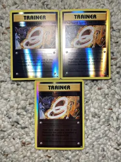 3x 2016 Pokemon XY Evolutions Charizard Spirit Link Trainer Reverse Holo #75/108 - Image 1