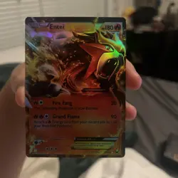Entei EX 13/108 - Dark Explorers Ultra Rare Holo - Pokemon TCG - Near Mint - Image 1
