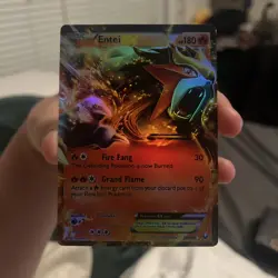 Entei EX 13/108 - Dark Explorers Ultra Rare Holo - Pokemon TCG - Near Mint - Image 2