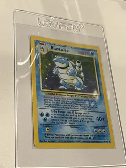 1999 Blastoise Holo Pokemon TCG Card Base Set 2, WOTC, 2/130 MP US SELLER - Image 2