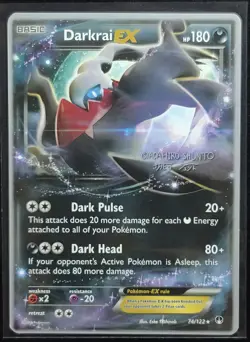 Darkrai EX 74/122 (Shunto Sadahiro) 2016 World Championship Deck Pokemon TCG NM - Image 1