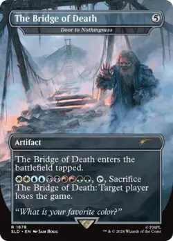MTG English The Bridge of Death - Door to Nothingness NM Foil Secret Lair - Image 1