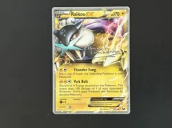 Pokemon Card Raikou EX 38/108 World Championships 2013 EX - Image 1