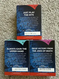 SDCC 2025 Magic The Gathering MTG x Spider-Man Welcome Deck (3) Blue Red Black - Image 2