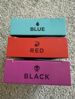 SDCC 2025 Magic The Gathering MTG x Spider-Man Welcome Deck (3) Blue Red Black - Image 3