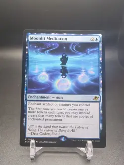 Moonlit Meditation #0069 MTG Edge Of Eternities Magic The Gathering - Image 1