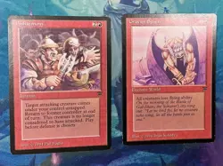 MTG DISHARMONY AND GRAVITY SPHERE ENGLISH LEGENDS OLD SCHOOL LP - Image 1