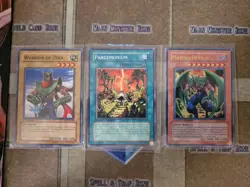 YUGIOH WARRIOR OF ZERA VLP + MAZERA DEVILLE ULTRA LP + PANDEMONIUM VLP COMMON - Image 1