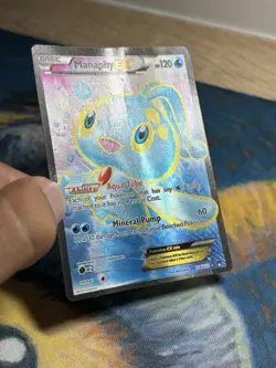 Manaphy EX Full Art 116/122 Holo Ultra Rare XY Breakpoint Pokemon TCG HP - Image 4