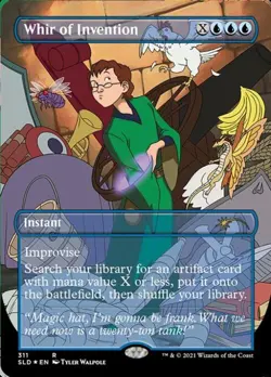 MTG English Whir of Invention NM Foil Secret Lair - Image 1