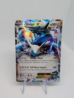 Dialga EX 62/119 XY Phantom Forces Ultra Rare Holo Pokemon Card TCG HP - Image 1