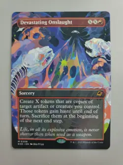 MTG Devastating Onslaught Edge Of Eternities Borderless Mythic - Image 1