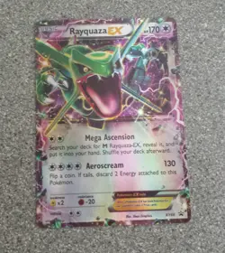 Pokemon TCG Rayquaza EX XY66 Holo Promo Foil - Image 1