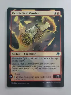MTG Debris Field Crusher Edge of Eternities Foil Uncommon - Image 1