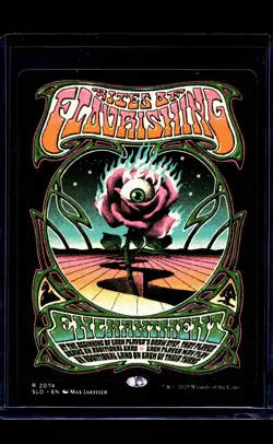 MTG Magic the Gathering SLD Secret Lair Drop Poster #2074 Rites of Flourishing - Image 1
