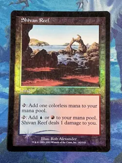 MTG FOIL SHIVAN REEF APOCALYPSE MODERATELY PLAYED - Image 1