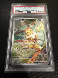 Pokemon TCG Eevee 173 Holo Promo Prismatic Evolutions Sealed Pokemon Center - Image 1