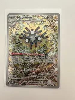 Pokemon TCG Magneton SVP159 Pokemon Center Stamped Promo Surging Sparks - Image 4
