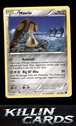 Mawile 80/116 Pokemon Uncommon Plasma Freeze Card NM - Image 1
