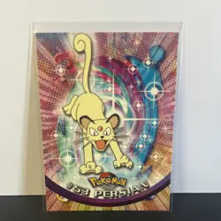 Persian Pokemon - TV Animation Edition - Topps 1999 Black Logo # 53 - Image 1