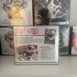 White Flare Pokemon Center Elite Trainer Box (ETB) with case - Image 3