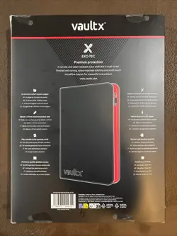 Vault X SV10 Destined Rival Exo-Tec 9 Pocket Zip Binder Pokemon Brand New - Image 2
