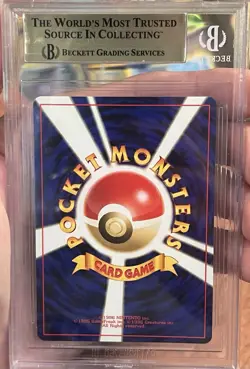2000 Pokemon Japanese Neo 2 #228 Houndour Holo BGS PRISTINE 10 🔥💫 - Image 2