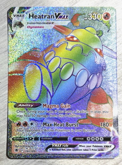 Heatran VMAX - Pokemon- 191/189 - Astral Radiance Sword Shield Secret Rare - Image 1