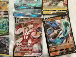 Pokemon cards Gx,Vmax, V, Vstar, Ex, Mint condition cards. Pre owned. - Image 4