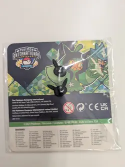 Pokemon EUIC STAFF Pin Badge - International Exclusive - Teal Mask Ogerpon - New - Image 2