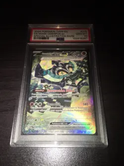 Pokemon PSA 10 GEM Cornerstone Mask Ogerpon ex 215/167 TWM FA Holo - Image 1