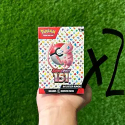 Two Pokemon TCG: Scarlet and Violet 151 - Booster Bundles | Factory Sealed - Image 1