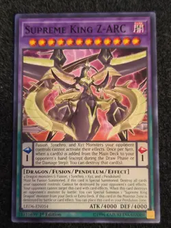 Supreme King Z-ARC LED6-EN054 Legendary Duelists: 1st Edition Common NM Yugioh - Image 1