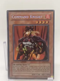 Yugioh Command Knight CT1-EN003 Secret/Ultra Misprint Limited Edition MP - Image 1