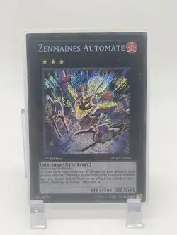 Wind-Up Zenmaines FRENCH Secret Rare 1st Ed PHSW-EN087 PHSW-FR087 Yugioh - Image 2