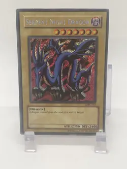(Misprint Reverse secret) Serpent Night Dragon MRL-103 Secret Yugioh UNL HP - Image 2