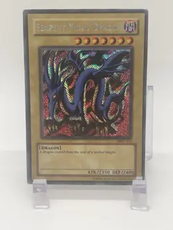 (Misprint Reverse secret) Serpent Night Dragon MRL-103 Secret Yugioh UNL HP - Image 3