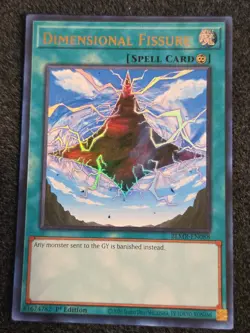 Yugioh Dimensional Fissure BLMR-EN088 Ultra Rare 1st Ed NM - Image 1