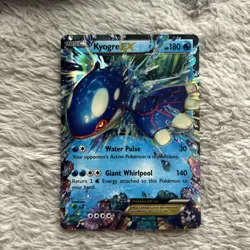 Pokemon TCG XY Primal Clash Ultra Rare Holo Kyogre EX 54/160 NM Condition - Image 1