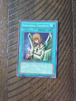 Yugioh Graceful Charity SDP-040 1st Edition Super Rare - Image 1