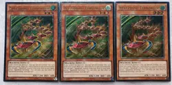 Yugioh 3x Speedroid Terrortop OP03-EN002 Ultimate Rare Near Mint Playset - Image 2