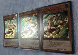 Yugioh 3x Speedroid Terrortop OP03-EN002 Ultimate Rare Near Mint Playset - Image 4