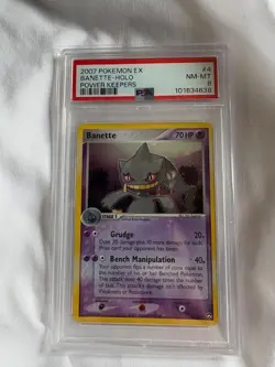 PSA 8 Banette Rare Holo Power Keepers 4/108 Pokemon 2007 - Image 1
