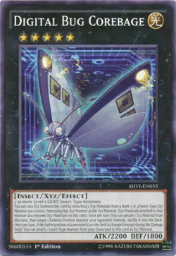 YUGIOH Digital Bug Insect Deck Complete 42 Cards - Image 1