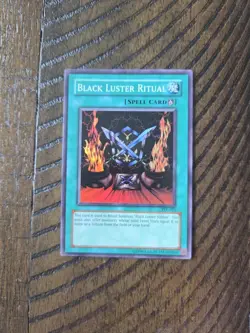 YUGIOH • BLACK LUSTER RITUAL • SUPER RARE • SYE-025 • UNLIMITED - Image 1