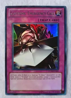 Yugioh 1x Gottoms' Emergency Call TU04-EN001 Ultra Rare NM - Image 1