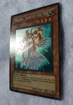 Yugioh 1x Meltiel, Sage of the Sky STON-EN062 1st edition Secret Rare Near Mint - Image 4