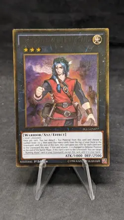 Dante, Traveler of the Burning Abyss - PGL3-EN077 - Yugioh -Misprint- GOLD R- NM - Image 1