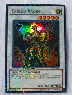 Yugioh 1x Fabled Ragin DT03-EN088 Duel Terminal Ultra Rare NM - Image 1