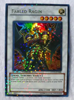 Yugioh 1x Fabled Ragin DT03-EN088 Duel Terminal Ultra Rare NM - Image 2